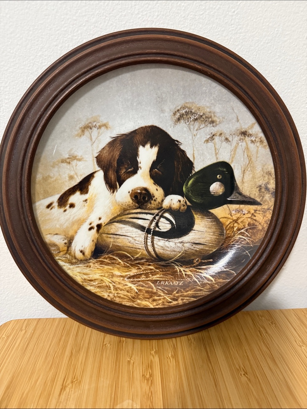 Dog Tired - The Springer Spaniel Plate